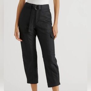 NWT Quince Cotton Linen Twill Cargo Pants